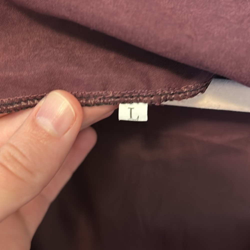 🌷3 items for $30🌷 ▪️ SHEIN ▪️ Burgundy Lightweight Jacket - Picture 3 of 12